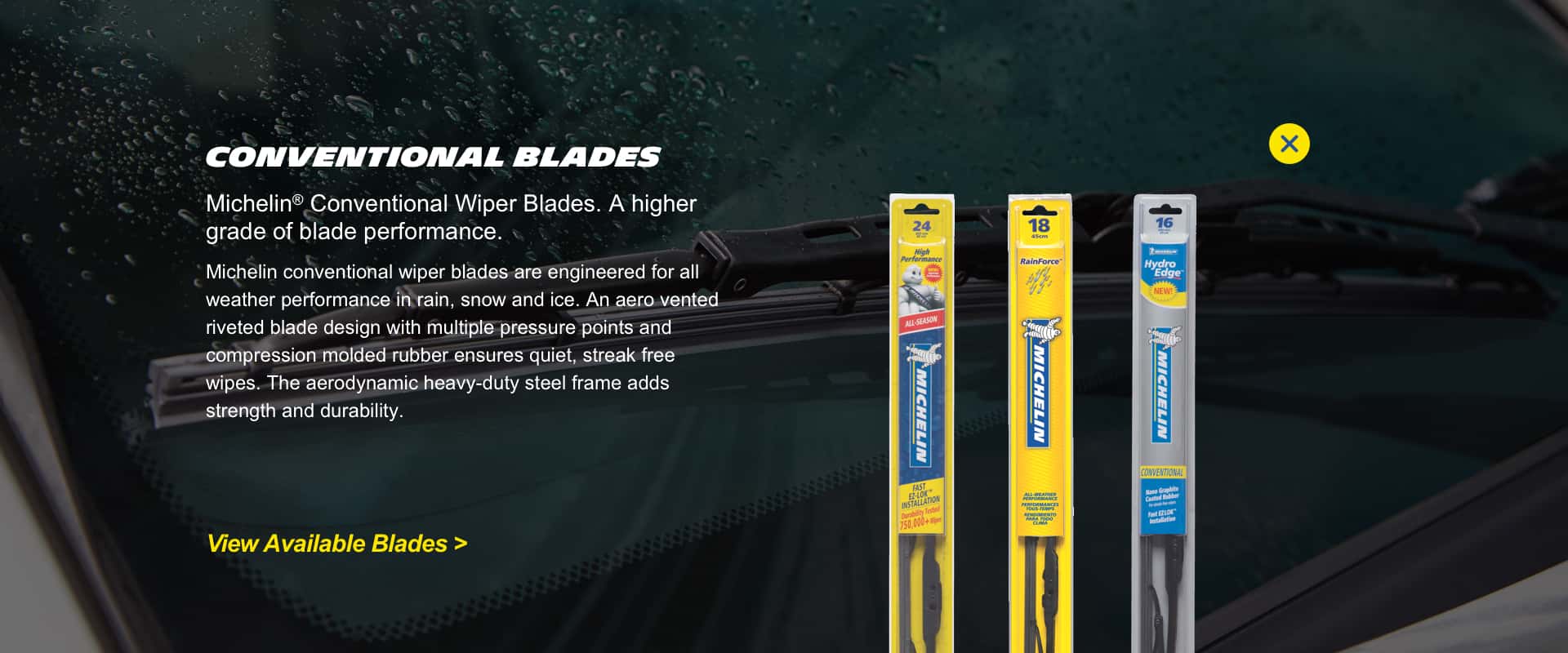 michelin hybrid wiper blades 22 in instruction